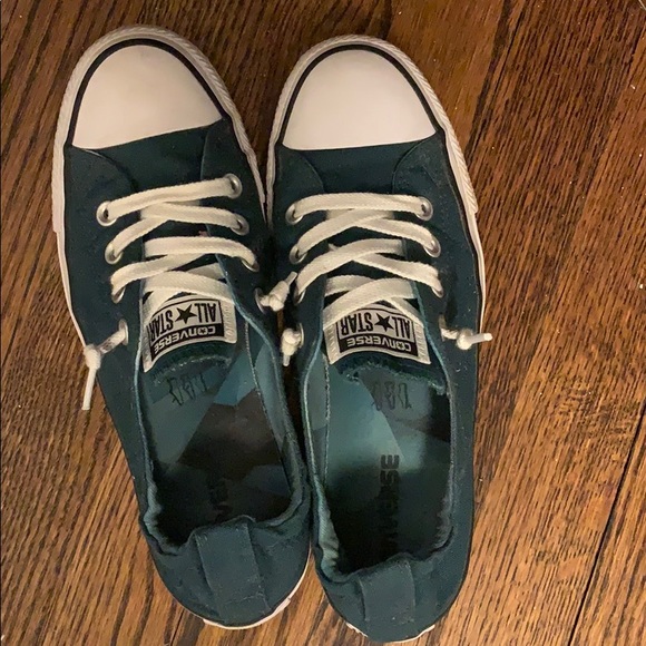 green converse womens size 8